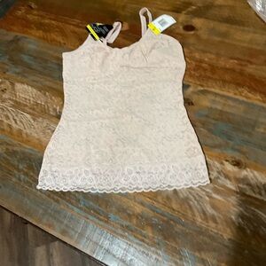 Hanes Lace Camisole - Cream